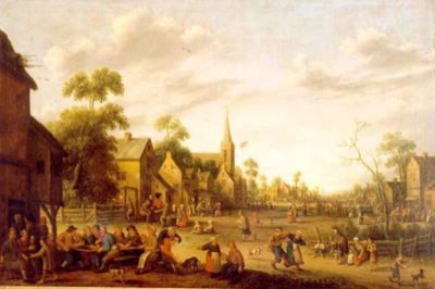 pictură - Droochsloot, Cornelisz Joost; Chermesa