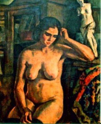 pictură - Dimitrescu, Ștefan; Studiu de nud