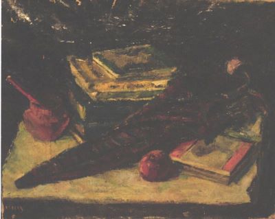 pictură de șevalet - Nercess, Lucia; Natură moartă