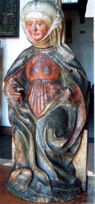 sculptură; Sfânta Ana