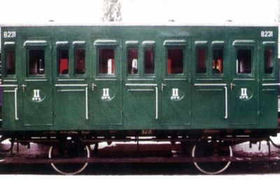 vagon de călători; Vagon tip clasa II din trenul de epocă „Călugăreni”