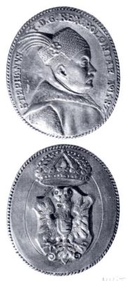 Medalion dedicat lui Ștefan Bathory