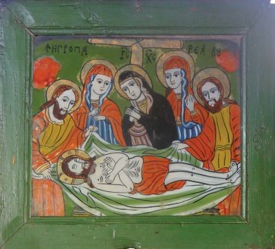 icoană; Prohodul lui Iisus