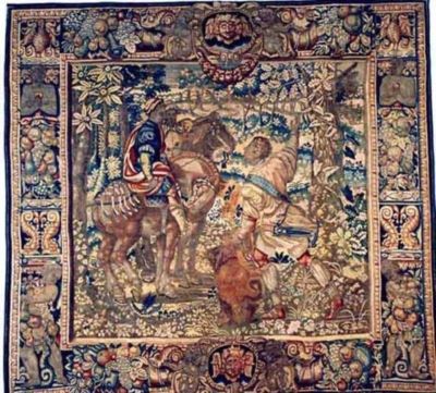 tapiserie - Sinay, Peter van; Scenă de vânătoare
