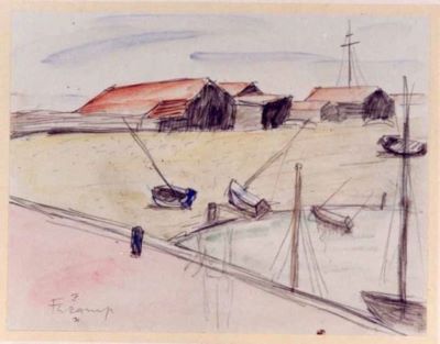 grafică - Pallady, Theodor; Fécamp