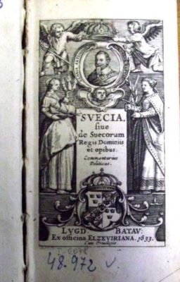 carte veche - Soterus, Henricus Torstensson [Henrik Soter]; Anders Bure; Johan Messenius; Suecia, sive de Suecorum regis dominiis et opibus