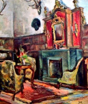 pictură - Iorgulescu-Yor, Petre; Interior