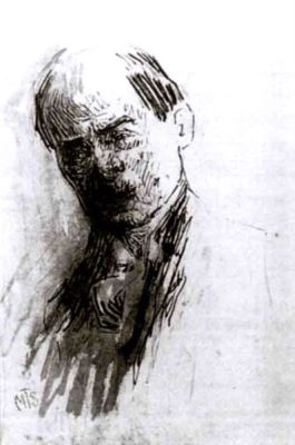 desen - Paciurea, Dimitrie; Autoportret