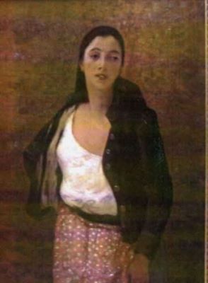 pictură - Luchian, Ștefan; Safta florăreasa