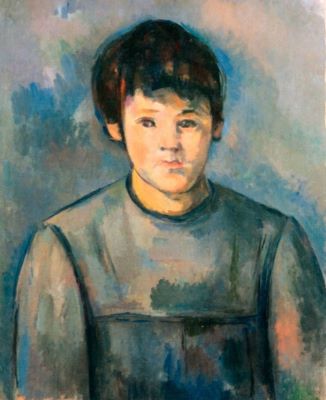 pictură - Cézanne, Paul; Portet de fetiță