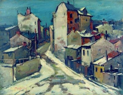 pictură de șevalet - Cheller, Jean; Femeie citind