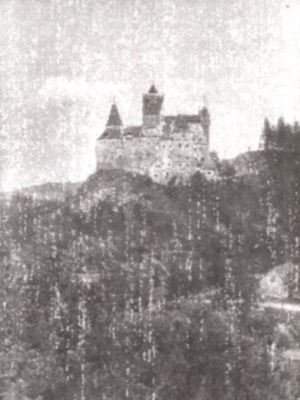 clișeu - Fischer, Emil; Castelul Bran
