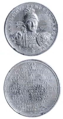 Medalie dedicată împăratului Basilicus