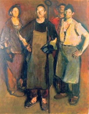 pictură - Baba, Corneliu; Oțelari