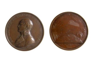 Medalie dedicată păcii de la Luneville