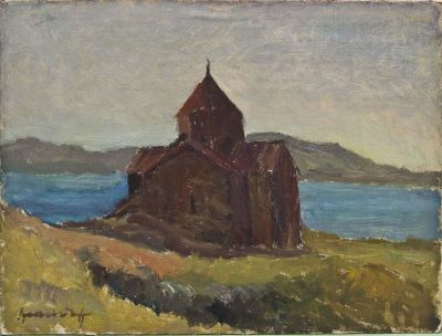 pictură de șevalet - Avakian, Hrandt; Biserica „Sfinții Apostoli