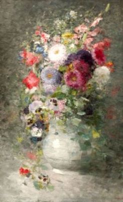 pictură de șevalet - Grigorescu, Nicolae; Flori