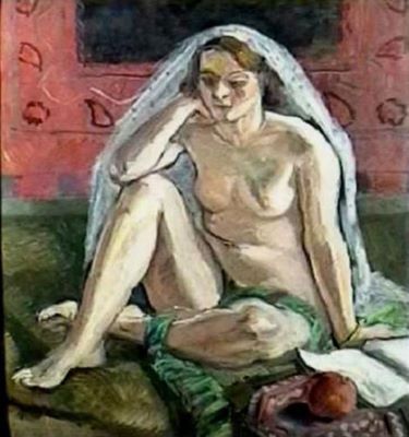 pictură de șevalet - Pallady, Theodor; Odaliscă