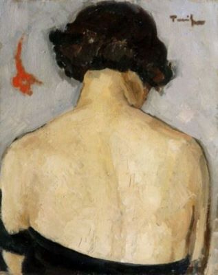 pictură de șevalet - Tonitza, Nicolae; Spate (Studiu)