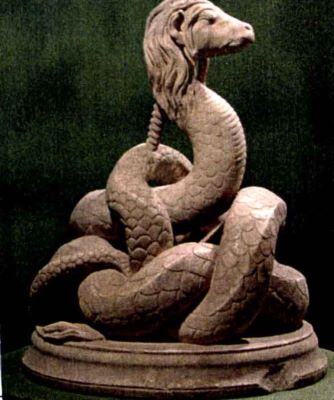 statuie; Șarpele Glykon