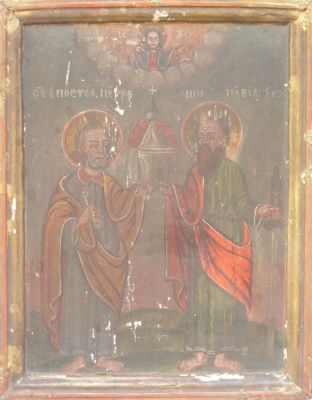 icoană; Apostolii Petru și Pavel