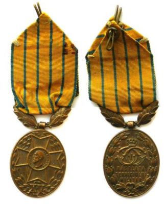 medalie; Răsplata Serviciului Militar (1913)