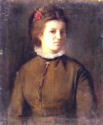 pictură - Bucevschi, Epaminonda; Femeie tânără