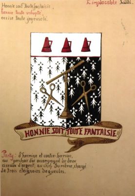 grafică - Beller, Lucia; Blazon stilizat