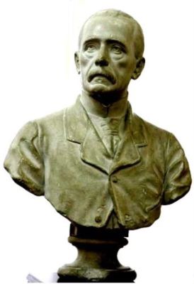sculptură - Tronescu (Trihinescu), Dimitrie; Autoportret bust Dimitrie Tronescu (Trihinescu)