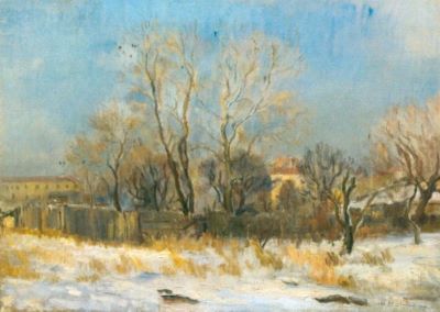pictură - Steriadi, Jean Alexandru; Iarna