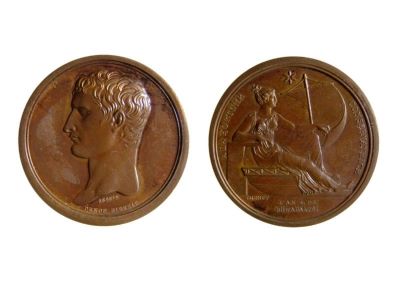 Medalie norocului pentru Napoleon Bonaparte