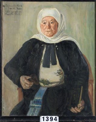 pictură de șevalet - Bielz, Henriette; Mătușa Seiverth