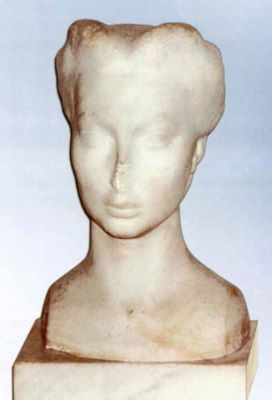 sculptură - Vlasiu, Ion; Portret de femeie