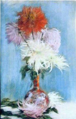 pictură - Luchian, Ștefan; Crizanteme