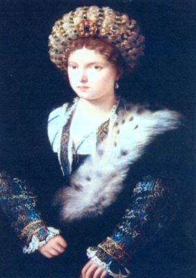 pictură - Klimt, Gustav; Isabella d'Este