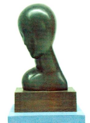 sculptură - Codreanu, Irina; Cap de fată