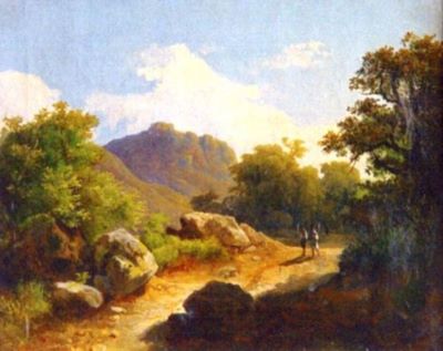 pictură - Karoly, Marko sr.; Drum de munte