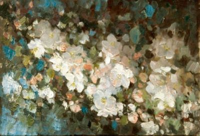 pictură - Grigorescu, Nicolae; Flori de măr