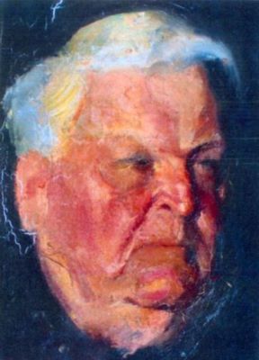 pictură - Baba, Corneliu; Mihail Sadoveanu