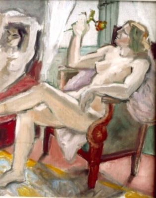 pictură - Pallady, Theodor; Nud
