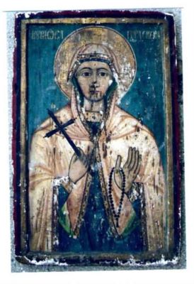 icoană; Sfânta Cuvioasă Paraschiva