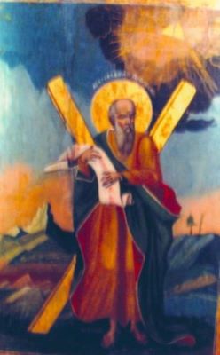 icoană; Apostolul Andrei