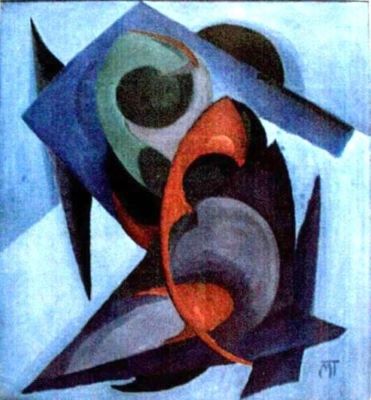 pictură - Mattis-Teutsch, Hans; Compoziție