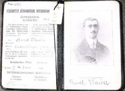 brevet - Federația Aeronautică Internațională; Participarea lui Aurel Vlaicu la mitingul aviatic de la Aspern în iunie 1912