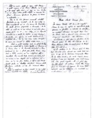 Constantinescu; Scrisoare manuscris Constantinescu (10 mai 1910) adresată iui N. Gane (primar lași)