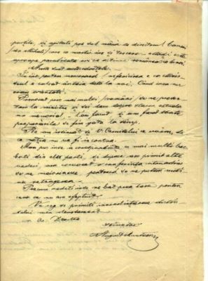 scrisoare - Munteanu, Augustin; Munteanu Augustin către Mureșianu Aurel