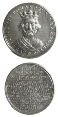 Medalie dedicată împăratului Ludovic III