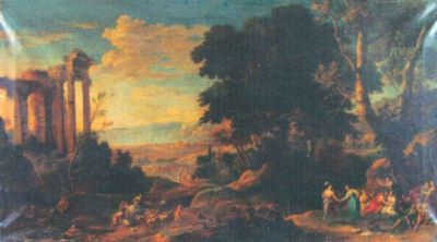 pictură - Wittel, Gaspar van, zis Vanvitelli; Peisaj italian