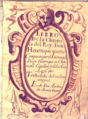 manuscris - de Castillo, Enriquez Didacus; Libro de la cronica del Rey…Enrique IV