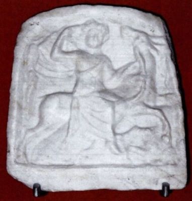 basorelief; Diana